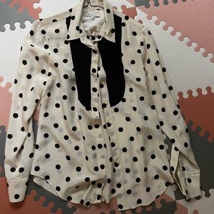 Polka dot Blouse size S